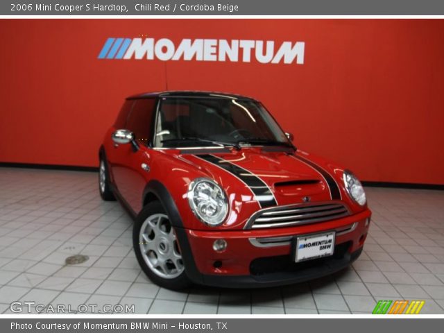 2006 Mini Cooper S Hardtop in Chili Red