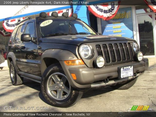 2006 Jeep Liberty Renegade 4x4 in Dark Khaki Pearl