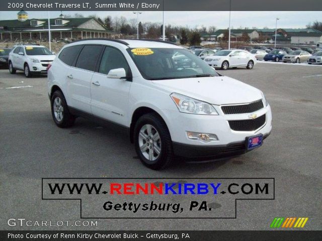 2009 Chevrolet Traverse LT in Summit White