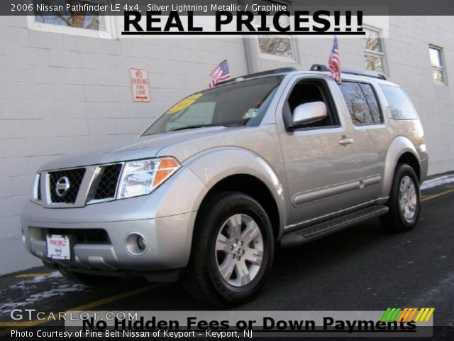 2006 Nissan Pathfinder LE 4x4 in Silver Lightning Metallic