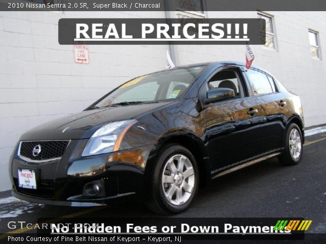 2010 Nissan Sentra 2.0 SR in Super Black