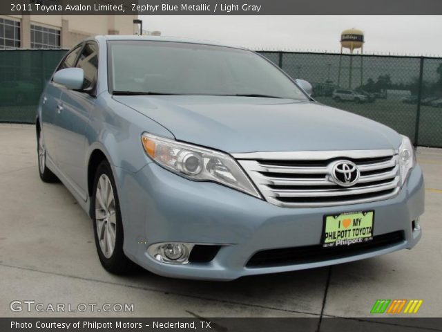 2011 Toyota Avalon Limited in Zephyr Blue Metallic