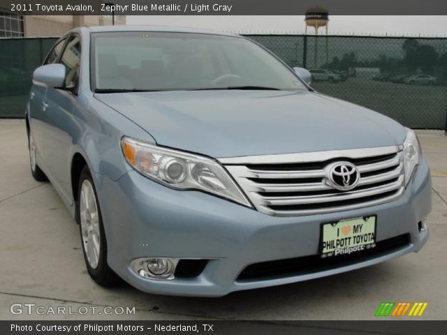 2011 Toyota Avalon  in Zephyr Blue Metallic