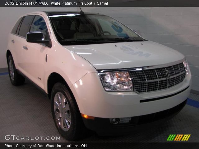 2009 Lincoln MKX AWD in White Platinum Tri Coat