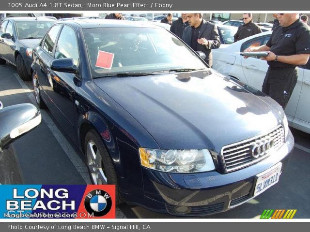 2005 Audi A4 1.8T Sedan in Moro Blue Pearl Effect