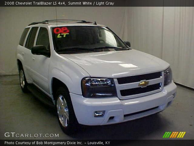 2008 Chevrolet TrailBlazer LS 4x4 in Summit White