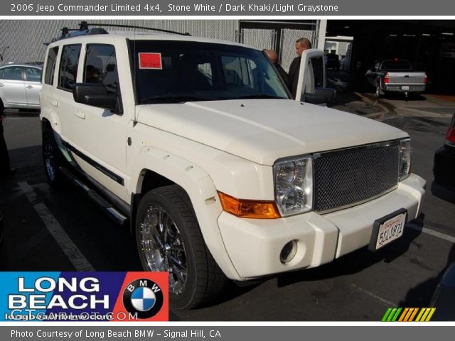 2006 Jeep Commander Limited 4x4 in Stone White