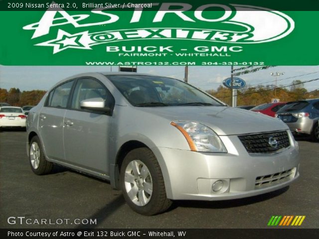 2009 Nissan Sentra 2.0 in Brilliant Silver