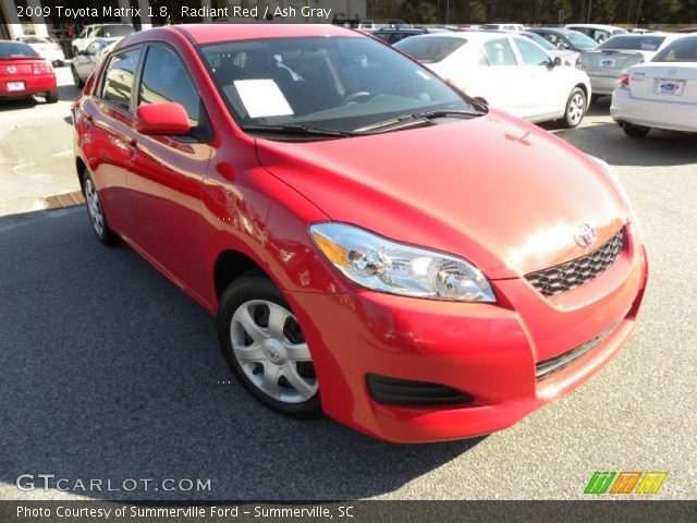 2009 Toyota Matrix 1.8 in Radiant Red