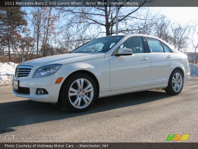 2011 Mercedes-Benz C 300 Luxury 4Matic in Arctic White