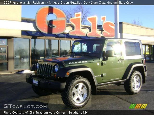 2007 Jeep Wrangler Rubicon 4x4 in Jeep Green Metallic