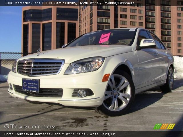 2008 Mercedes-Benz C 300 4Matic Luxury in Arctic White