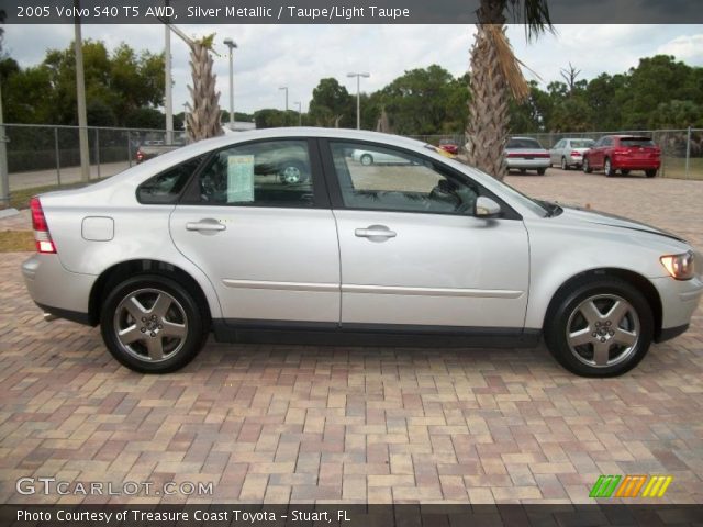 2005 Volvo S40 T5 AWD in Silver Metallic