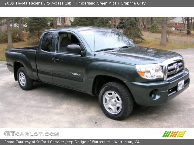 2009 Toyota Tacoma SR5 Access Cab in Timberland Green Mica