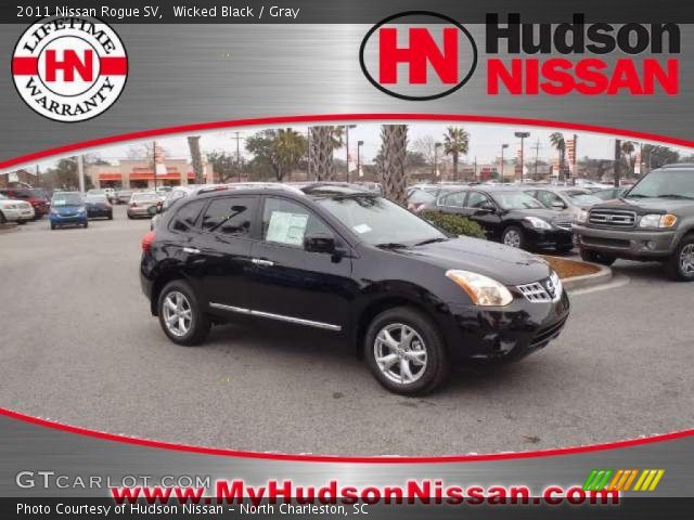 2011 Nissan Rogue SV in Wicked Black