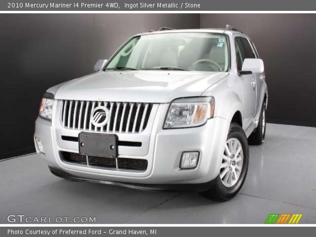 2010 Mercury Mariner I4 Premier 4WD in Ingot Silver Metallic