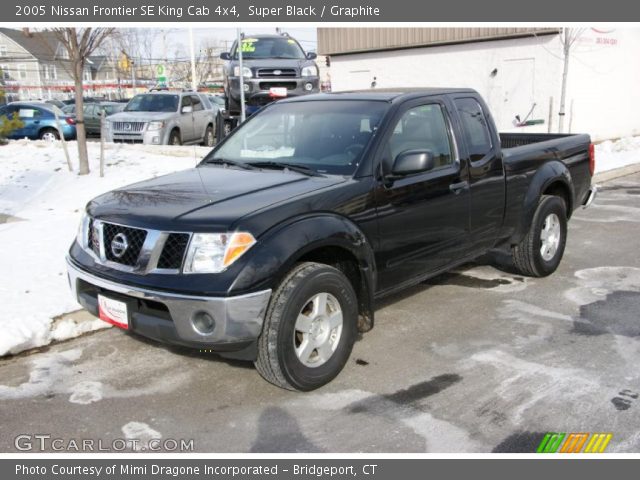 2005 Nissan Frontier SE King Cab 4x4 in Super Black