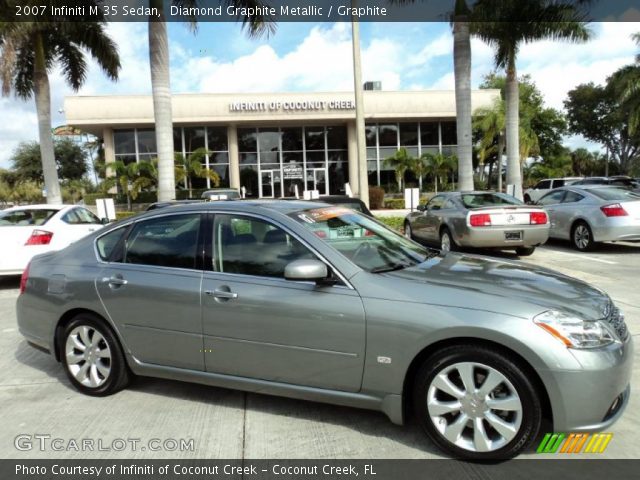 2007 Infiniti M 35 Sedan in Diamond Graphite Metallic