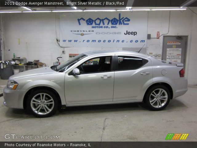 2011 Dodge Avenger Mainstreet in Bright Silver Metallic