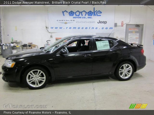 2011 Dodge Avenger Mainstreet in Brilliant Black Crystal Pearl
