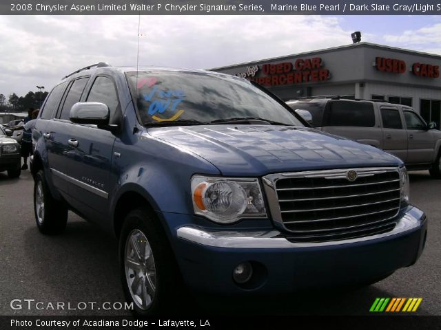 2008 Chrysler Aspen Limited Walter P Chrysler Signature Series in Marine Blue Pearl