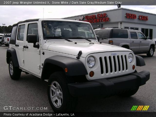 2007 Jeep Wrangler Unlimited X in Stone White