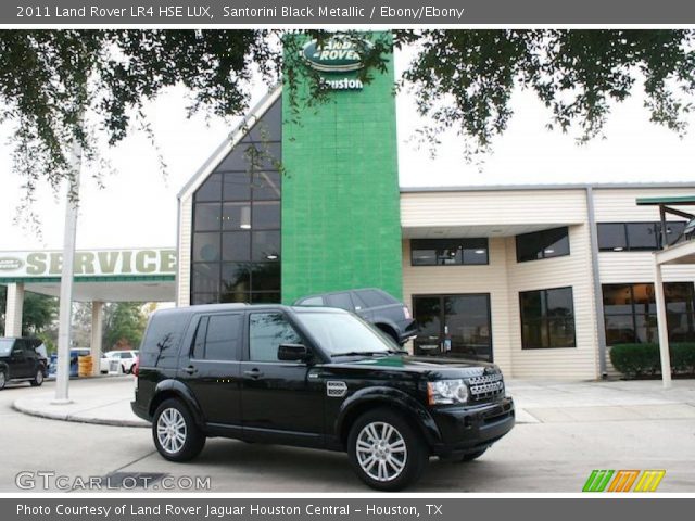 2011 Land Rover LR4 HSE LUX in Santorini Black Metallic