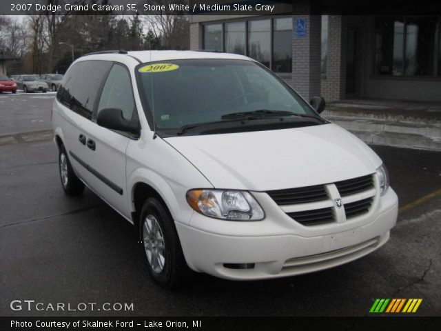 2007 Dodge Grand Caravan SE in Stone White