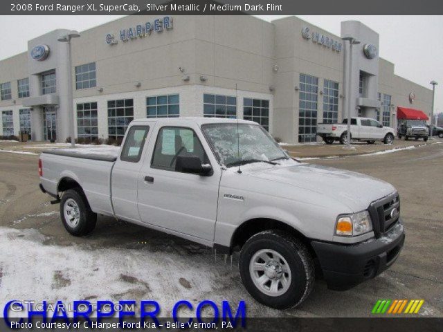 2008 Ford Ranger XL SuperCab in Silver Metallic