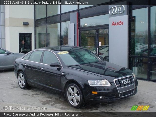 2008 Audi A6 3.2 quattro Sedan in Brilliant Black