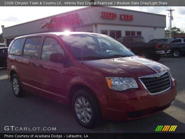 2008 Chrysler Town & Country LX in Inferno Red Crystal Pearlcoat