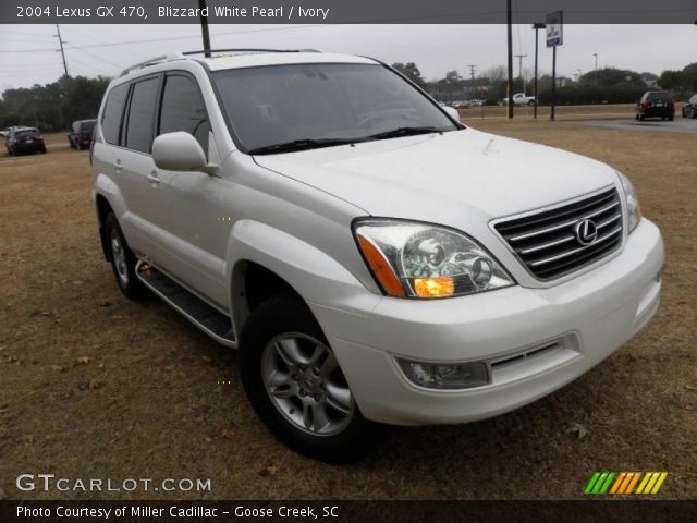 2004 Lexus GX 470 in Blizzard White Pearl