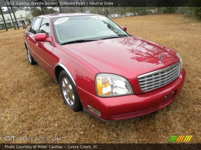 2002 Cadillac DeVille Sedan in Crimson Pearl