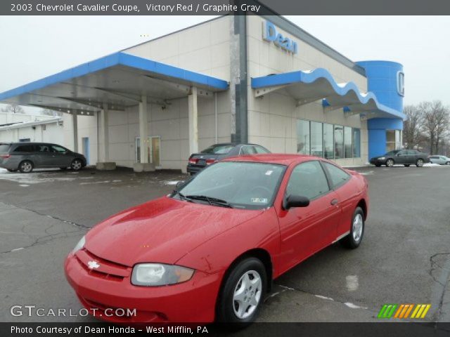2003 Chevrolet Cavalier Coupe in Victory Red