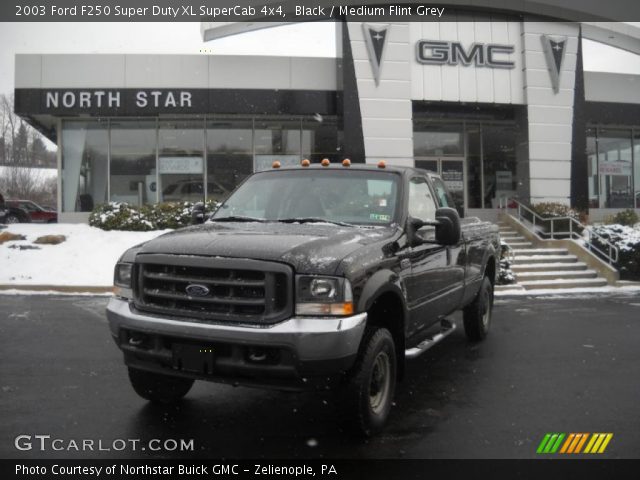 2003 Ford F250 Super Duty XL SuperCab 4x4 in Black