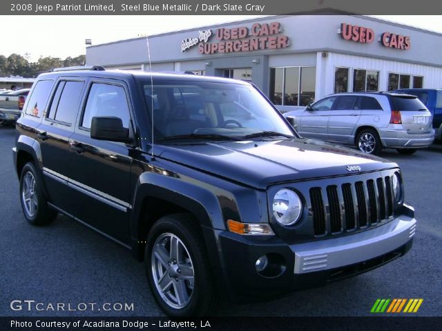 2008 Jeep Patriot Limited in Steel Blue Metallic