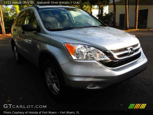 2011 Honda CR-V EX in Alabaster Silver Metallic
