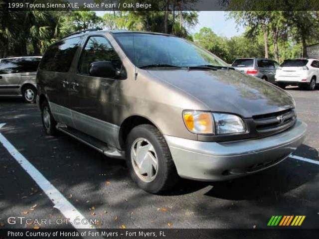 1999 Toyota Sienna XLE in Sable Pearl
