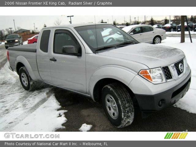 2006 Nissan Frontier XE King Cab in Radiant Silver