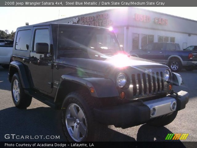 2008 Jeep Wrangler Sahara 4x4 in Steel Blue Metallic