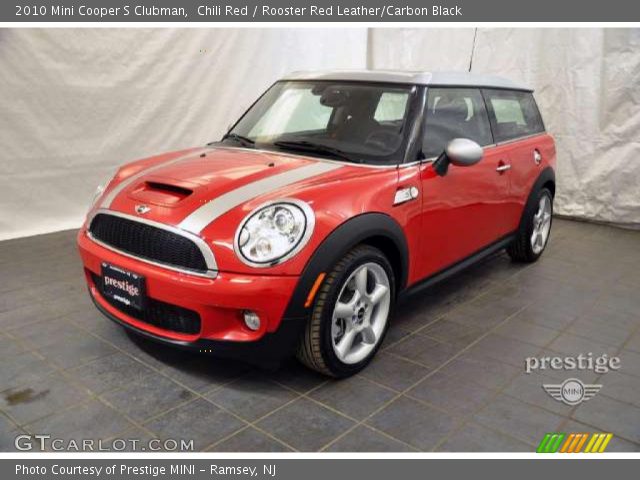 2010 Mini Cooper S Clubman in Chili Red