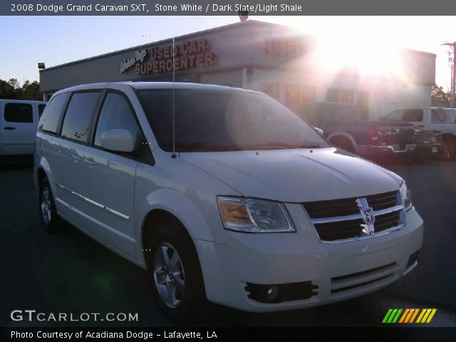 2008 Dodge Grand Caravan SXT in Stone White