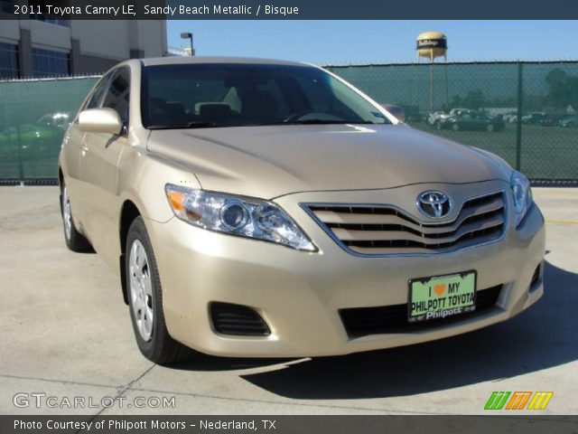 2011 Toyota Camry LE in Sandy Beach Metallic