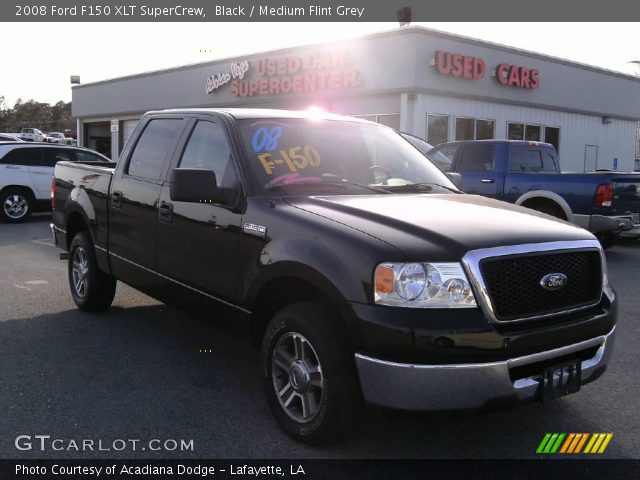 2008 Ford F150 XLT SuperCrew in Black