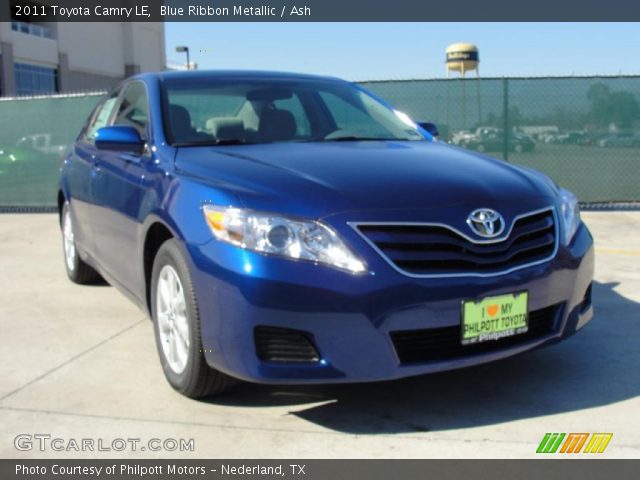 2011 Toyota Camry LE in Blue Ribbon Metallic