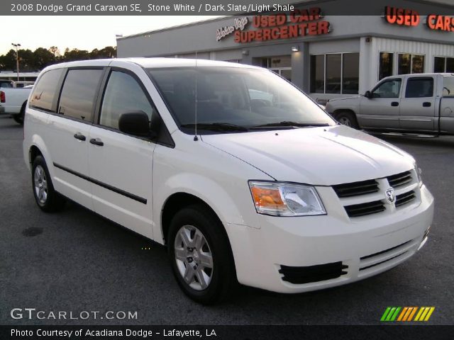 2008 Dodge Grand Caravan SE in Stone White