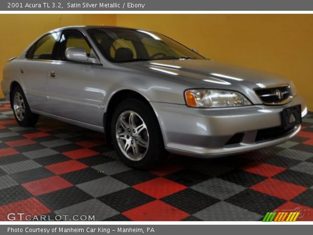 2001 Acura TL 3.2 in Satin Silver Metallic