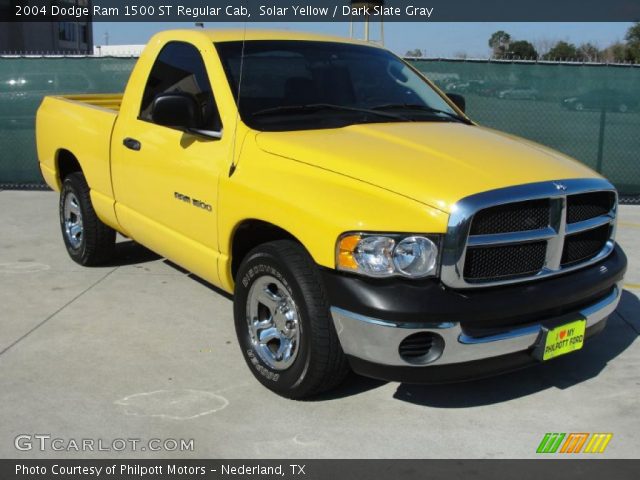 2004 Dodge Ram 1500 ST Regular Cab in Solar Yellow