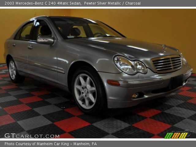 2003 Mercedes-Benz C 240 4Matic Sedan in Pewter Silver Metallic