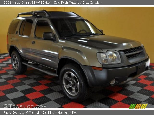 2002 Nissan Xterra SE V6 SC 4x4 in Gold Rush Metallic